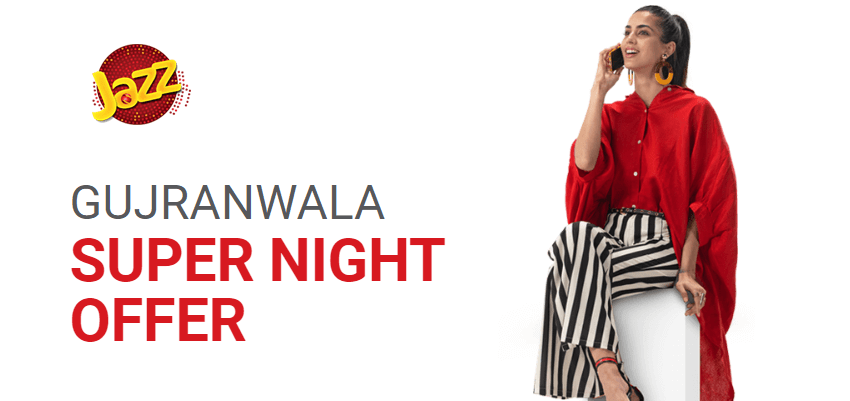 Jazz Gujranwala Super Night Offer