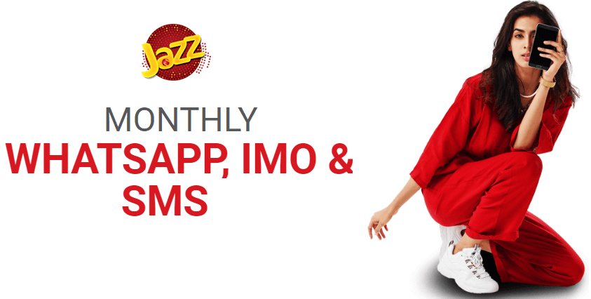 Jazz Monthly Whatsapp IMO & SMS